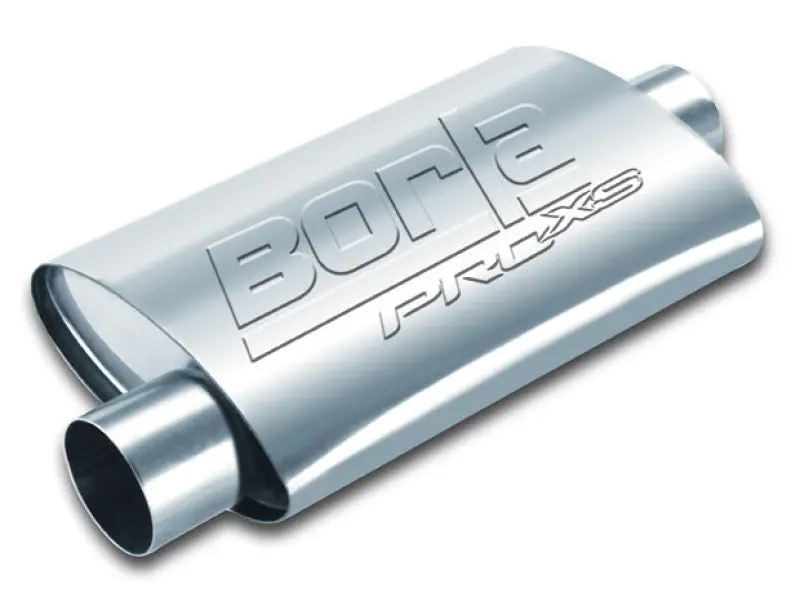 Borla 2.25N Inlet/Outlet Center/Offset Oval Proxs Muffler 1