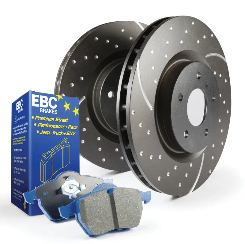 Ebc S6 Brake Pad And Rotor Kit 1