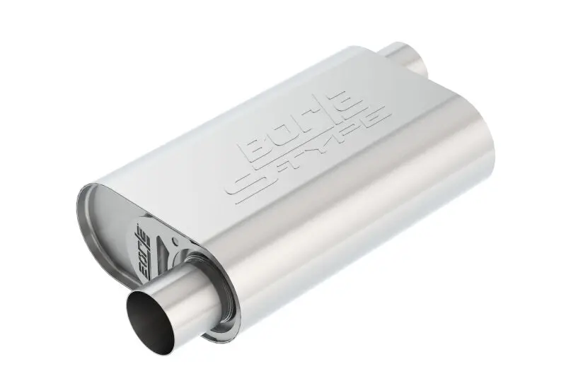 Borla Cratemuffler Sbc Hot 350/383 2.5In Offset/Center 14In X 4.35In X 9In S-Type Muffler 1