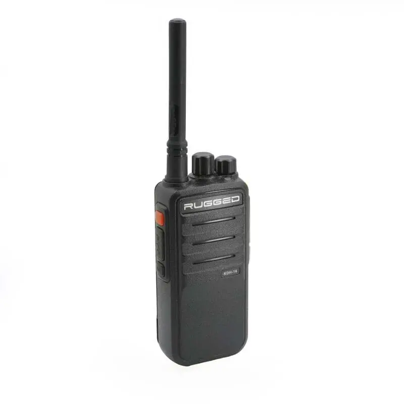 Rugged Radios Rugged Rdh16 - Business Band Two Way Handheld Radio - Digital And Analog Uhf / Black 1