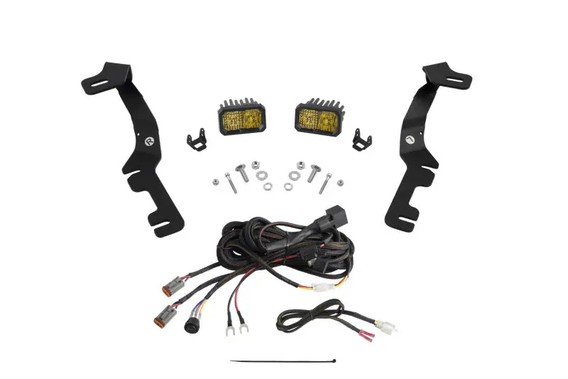 Diode Dynamics Stage Series Ditch Light Kit For 2019-Present Ram C2 - Sport Yellow Combo 1
