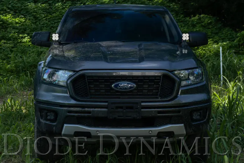 Diode Dynamics 19-21 Ford Ranger Pro Ss3 Led Ditch Light Kit - Yellow Combo 2
