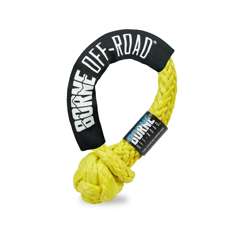 Borne Off-Road 1/2In X 20In Soft Shackle Yellow 1