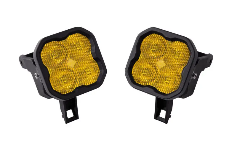 Diode Dynamics Ss3 Pro Type Sdx Kit Abl - Yellow Sae Fog 1