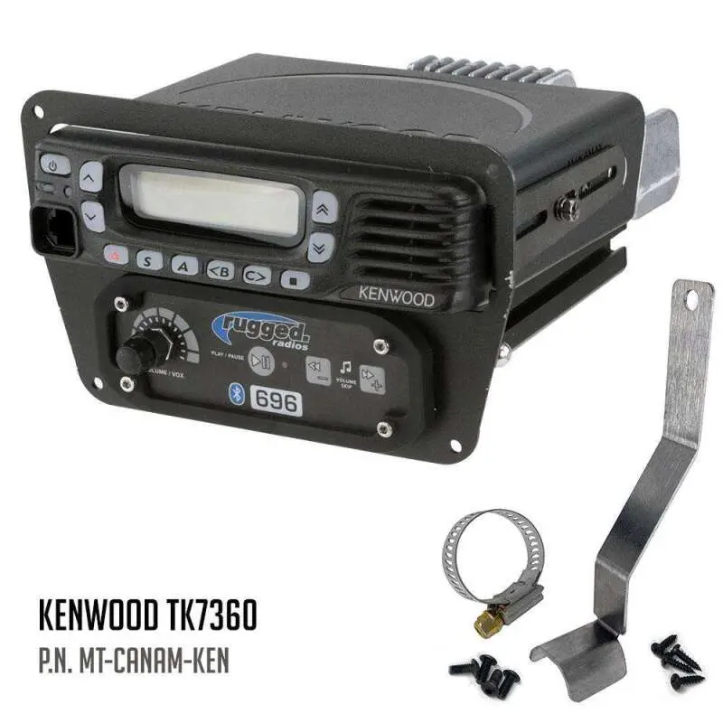 Rugged Radios Can-Am Commander Intercom And Radio Mount Icom F5021 1
