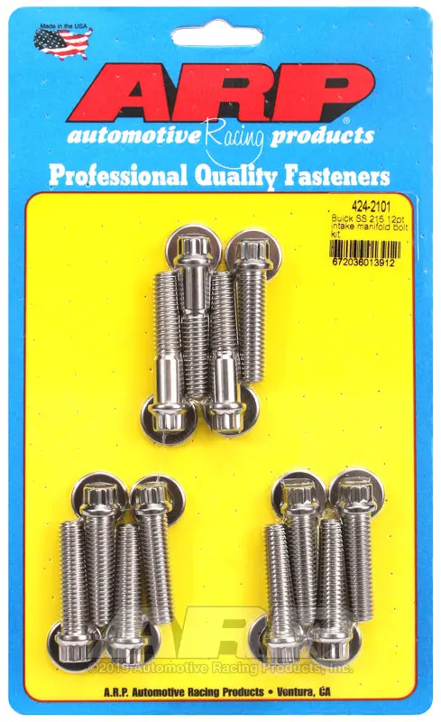 Arp Buick Ss 215 12Pt Intake Manifold Bolt Kit 1