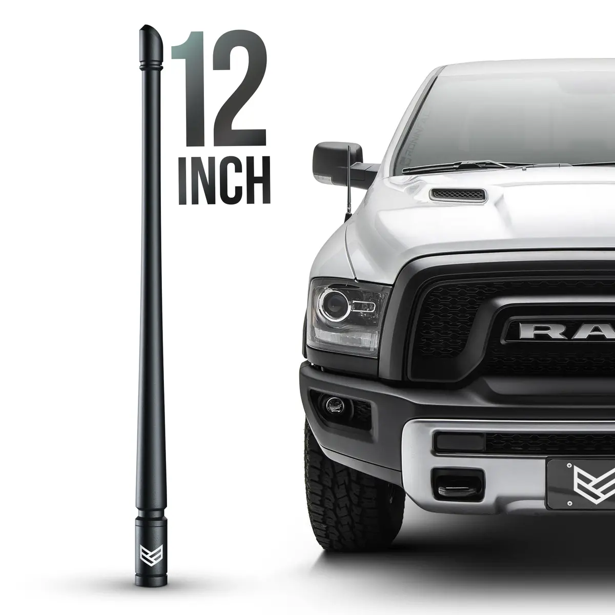 Tufflock® Flexible Antenna For Dodge Ram (12 Inch) 1