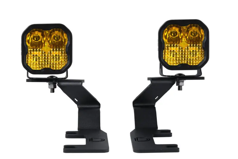 Diode Dynamics 15-21 Colorado/Canyon Ss3 Led Ditch Light Kit - Sport Yellow Combo 1