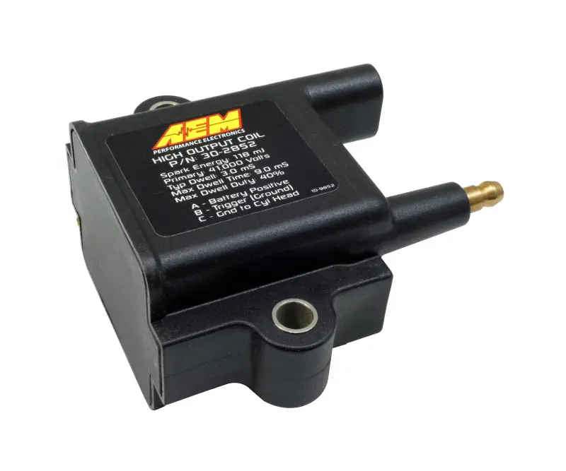 Aem Universal High-Output Inductive Ignition Coil – Dumb Coil Configuration 1