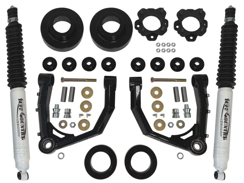 Tuff Country 2022+ Toyota Tundra / 2023+ Sequoia 3In Lift W/ Boxed Uni-Ball Control Arms & Shocks 1