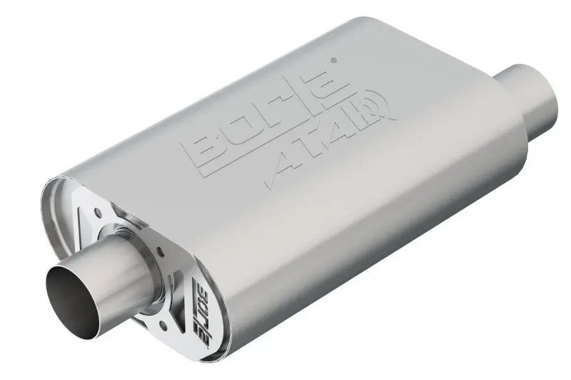 Borla Cratemuffler Sbc Hot 350/383 2.5 Inch Offset/Center 14In X 4.35In X 9In Oval Atak Muffler 1