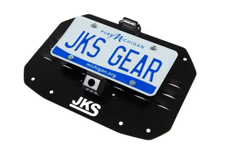 Jks Manufacturing Jeep Wrangler Jl Tailgate Vent Cover W/ License Plate Relocation 1