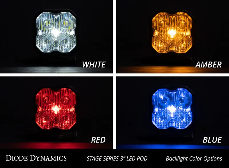 Diode Dynamics Ss3 Led Pod Max - White Spot Standard (Pair) 2