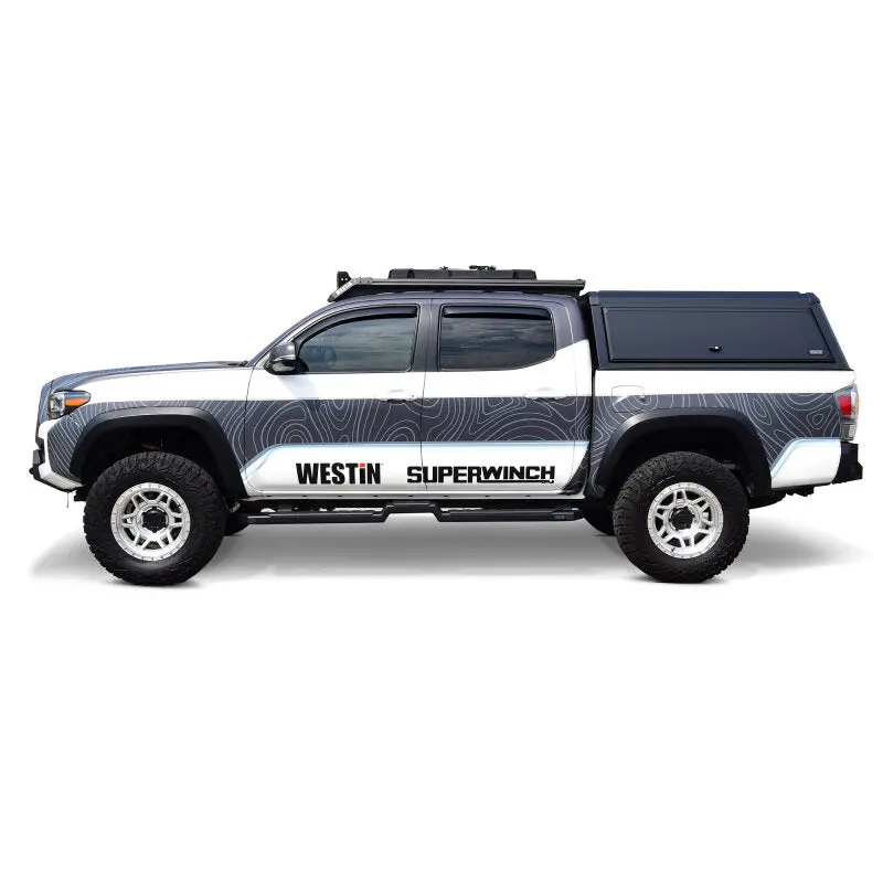 Westin 05-23 Toyota Tacoma Dc Hdx Running Boards - Tex. Blk 1