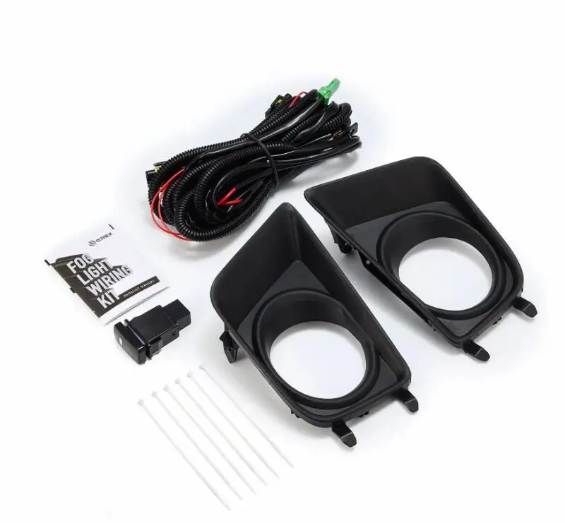 Alpharex 12-15 Toyota Tacoma Bezel & Wiring Kit (Does Not Include Fog Lights) 1
