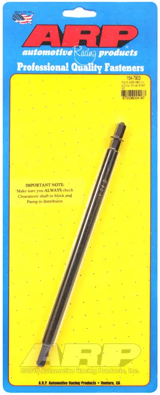 Arp Ford 429-460 Oil Pump Drive Shaft 1
