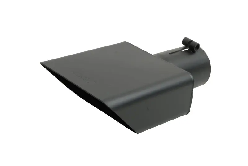 Gibson Rectangle Sport Exhaust Tip – Right-Side Mount, 6×2.75-Inch Od, Black Ceramic Coating 1