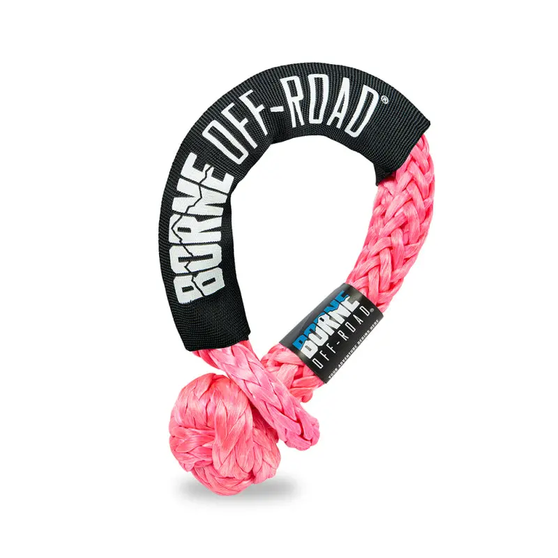 Borne Off-Road 1/2In X 20In Soft Shackle Hot Pink 1