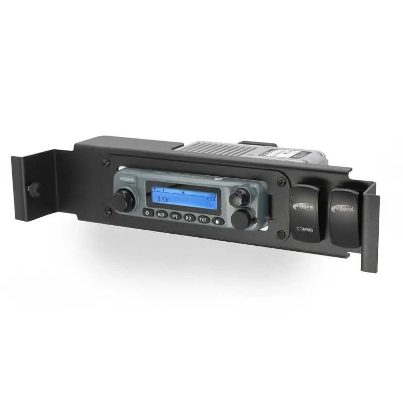 Rugged Radios Center Console Radio Mount For Ford Chevy Gmc And Ram Trx Trucks Rugged Radios Rdm 1
