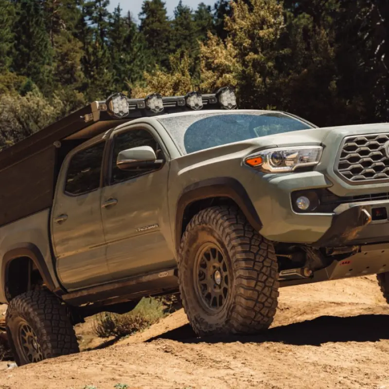 Rock Slide 16-23 Toyota Tacoma Rock Sliders Long Bed 1