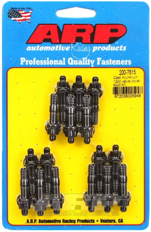 Arp Cast Aluminum 12Pt Valve Cover Stud Kit 1