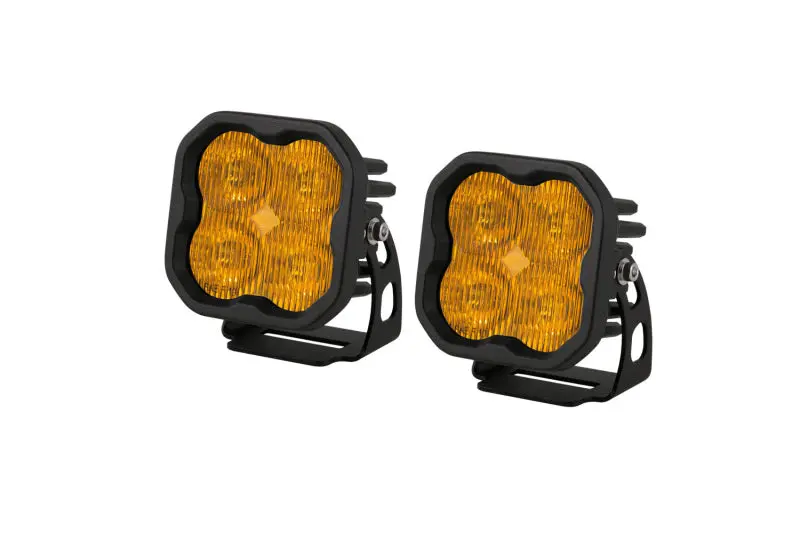 Diode Dynamics Ss3 Led Pod Max - Yellow Sae Fog Standard (Pair) 1