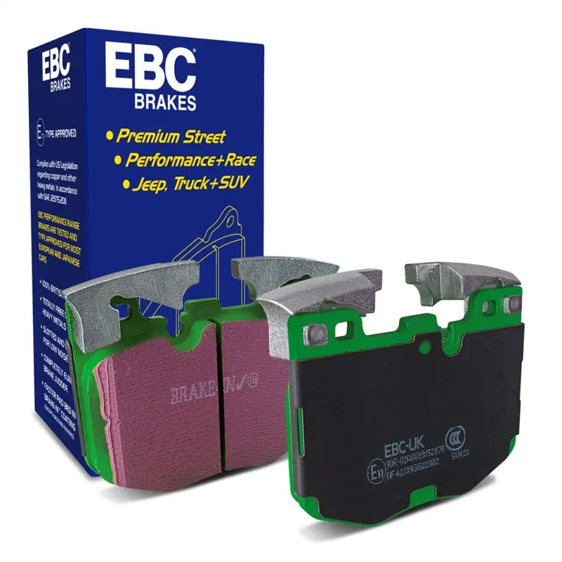 Ebc 2017+ Bmw 530 2.0L Turbo (G30) Greenstuff Front Brake Pads 1