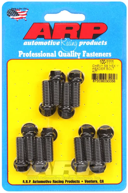 Arp Sb Chevy Hex Header Bolt Kit 1