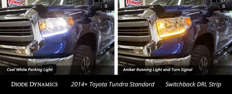 Diode Dynamics 14-21 Toyota Tundrastandard Switchback Drl Led Strip 2