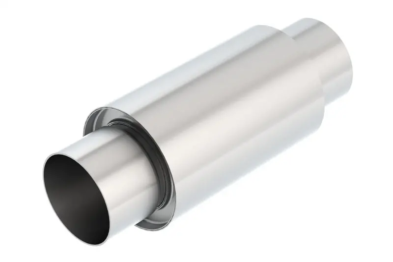 Borla 3 -1/2In In/Out X 5In Round X 8In Long Xr-1 Sportsman Shorty Racing Muffler 1