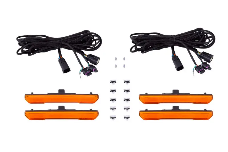 Diode Dynamics 20-21 Sierra 2500/3500 Hd Led Sequential Sidemarkers - Amber Set 1