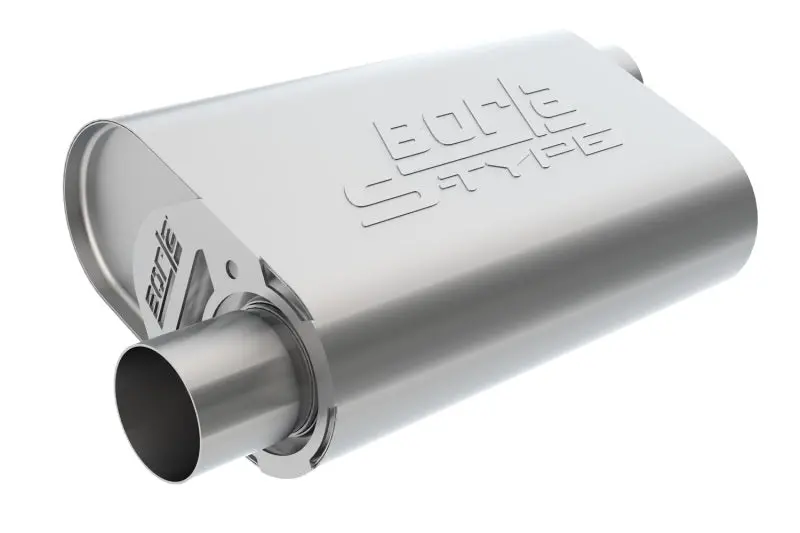Borla Cratemuffler Sbc Hot 350/383 3 Inch Offset/Center 14In X 4.35In X 9In Oval Muffler 1
