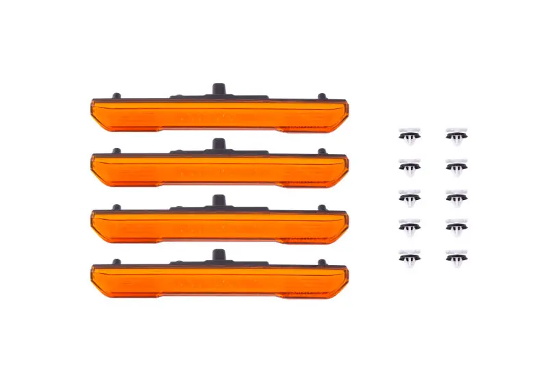Diode Dynamics 20-21 Sierra 2500/3500 Hd Led Sidemarkers - Amber Set 1