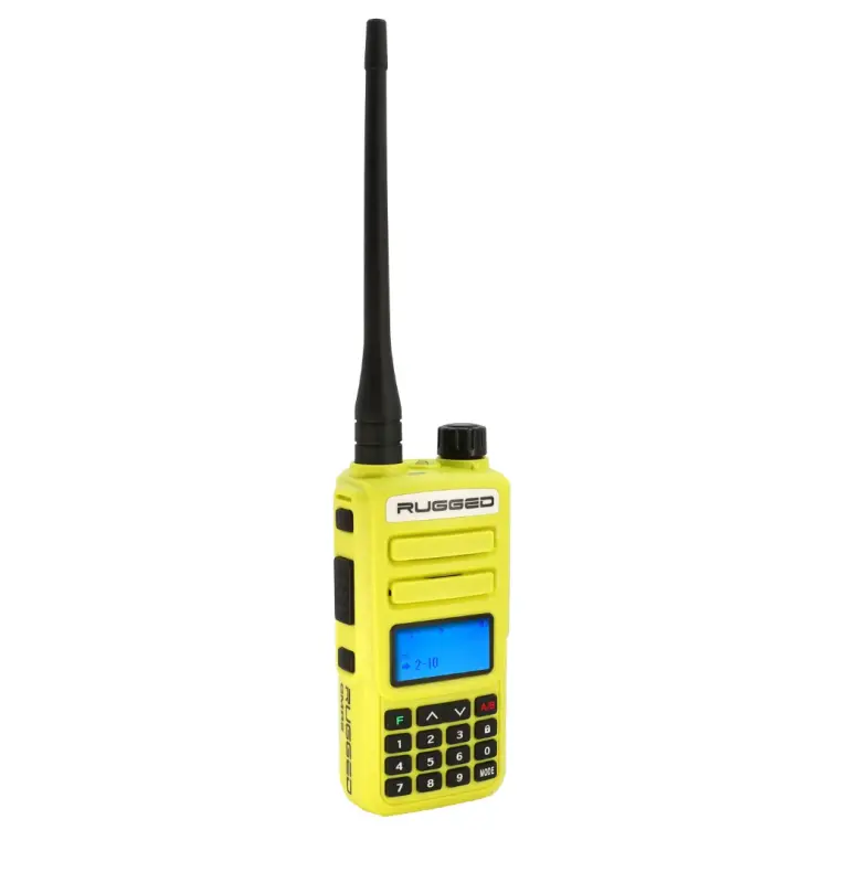 Rugged Radios Rugged Gmr2 Plus - Gmrs / Frs Two Way Handheld Radio Safety Yellow 1
