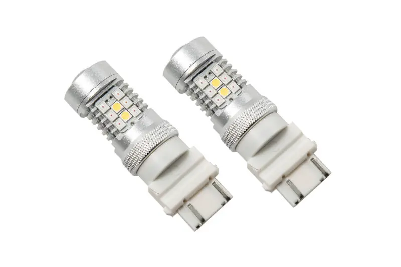 Diode Dynamics 3157 Led Bulb Hp24 Dual-Color Led - Red - White (Pair) 1