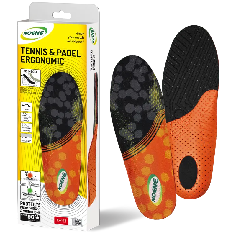 Noene Tennis & Padel Ergonomic Insole | Padel Soles 1