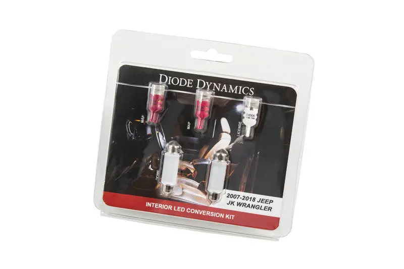 Diode Dynamics Wrangler Jk 4Dr Interior Kit Stage 2 - Red 1