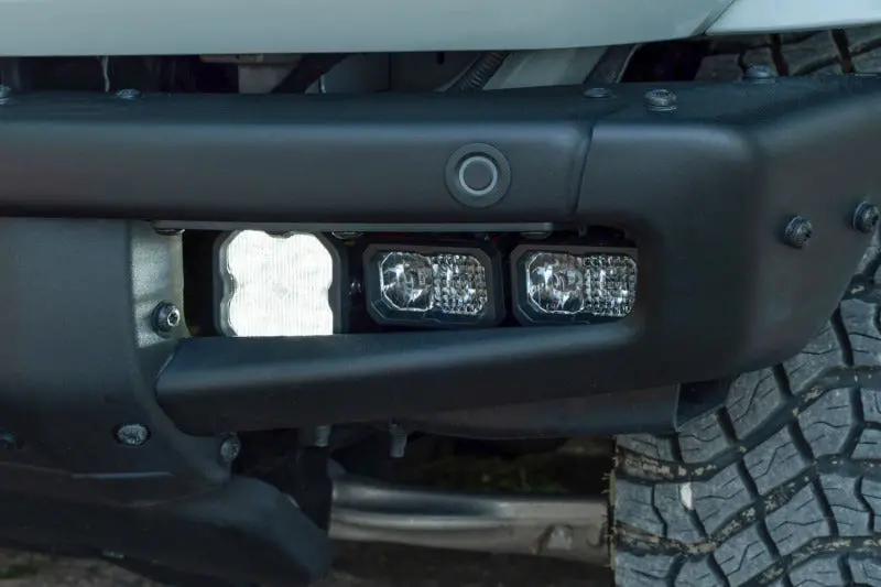 Diode Dynamics 21-Up Ford Bronco Stage Series Fog Pocket Kit - Yellow Max 2