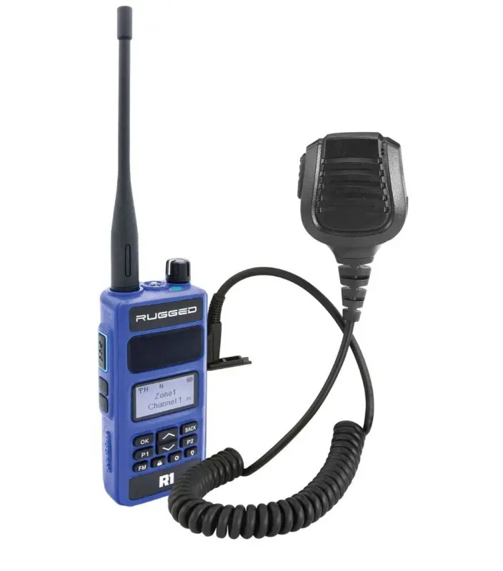 Rugged Radios Bundle - Rugged R1 - Business Band Two Way Handheld Radio - With Hand Mic 2