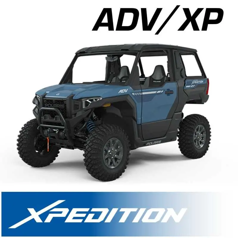 Rugged Radios Polaris Xpedition Comm Kit W/ Bt 2-Way Radio Stx Stereo Head / M1 Vhf Bus Band 1