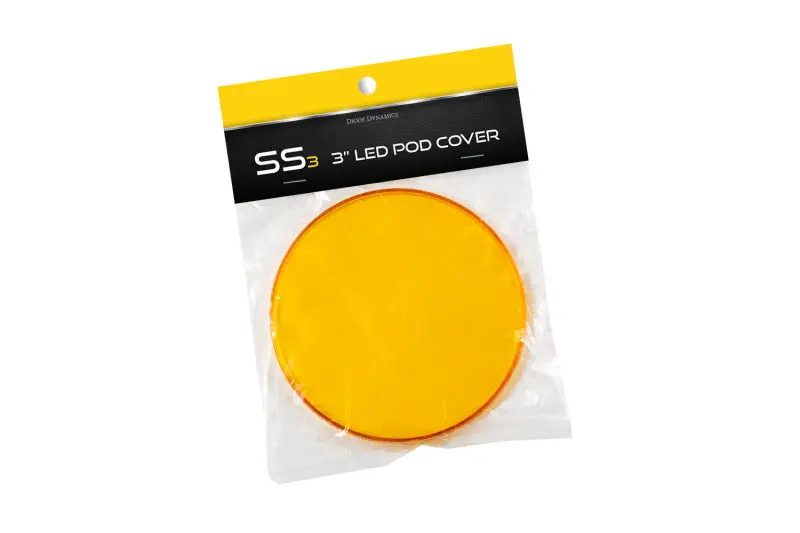 Diode Dynamics Ss3 Led Pod Cover Round - Yellow 1