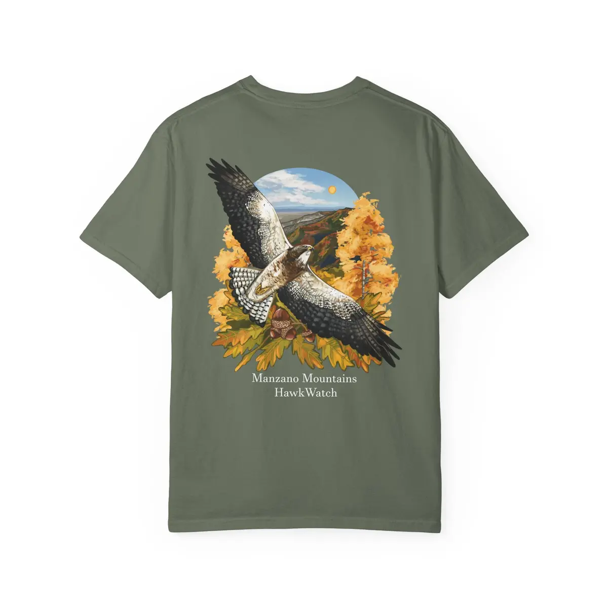 Manzano Mountains Hawkwatch Tee 1