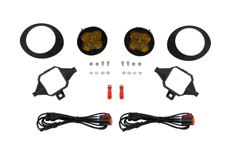 Diode Dynamics Ss3 Sport Type Ts Kit - Yellow Sae Fog 1