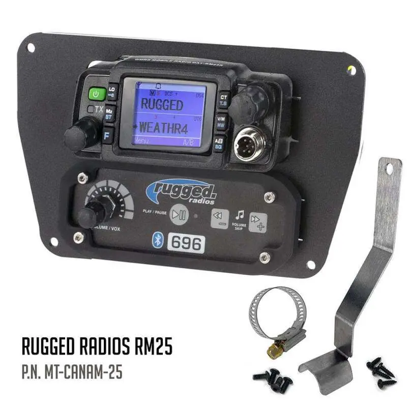 Rugged Radios Can-Am Commander Intercom And Radio Mount Rugged Gmr25 1