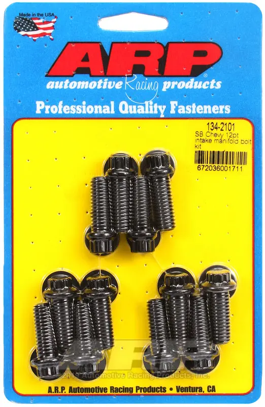 Arp Sb Chevy 12Pt Intake Manifold Bolt Kit (3/8 Socket) 1