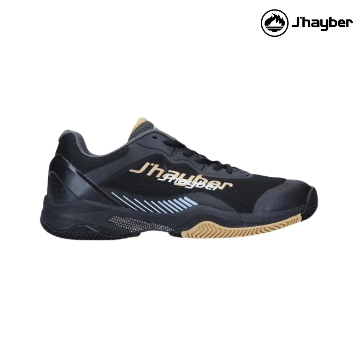 J'hayber Tarifa Black - Padel Shoes 1