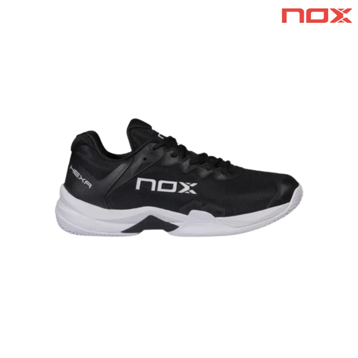 Nox Ml10 Hexa Black/White | Padel Shoes 1