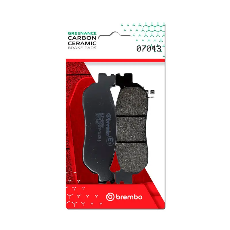 Brembo Oe Mbk Skyliner/Yamaha X-City/Yamaha X-Max/Yamaha Yp Carbon Ceramic Brake Pad - Rear 1