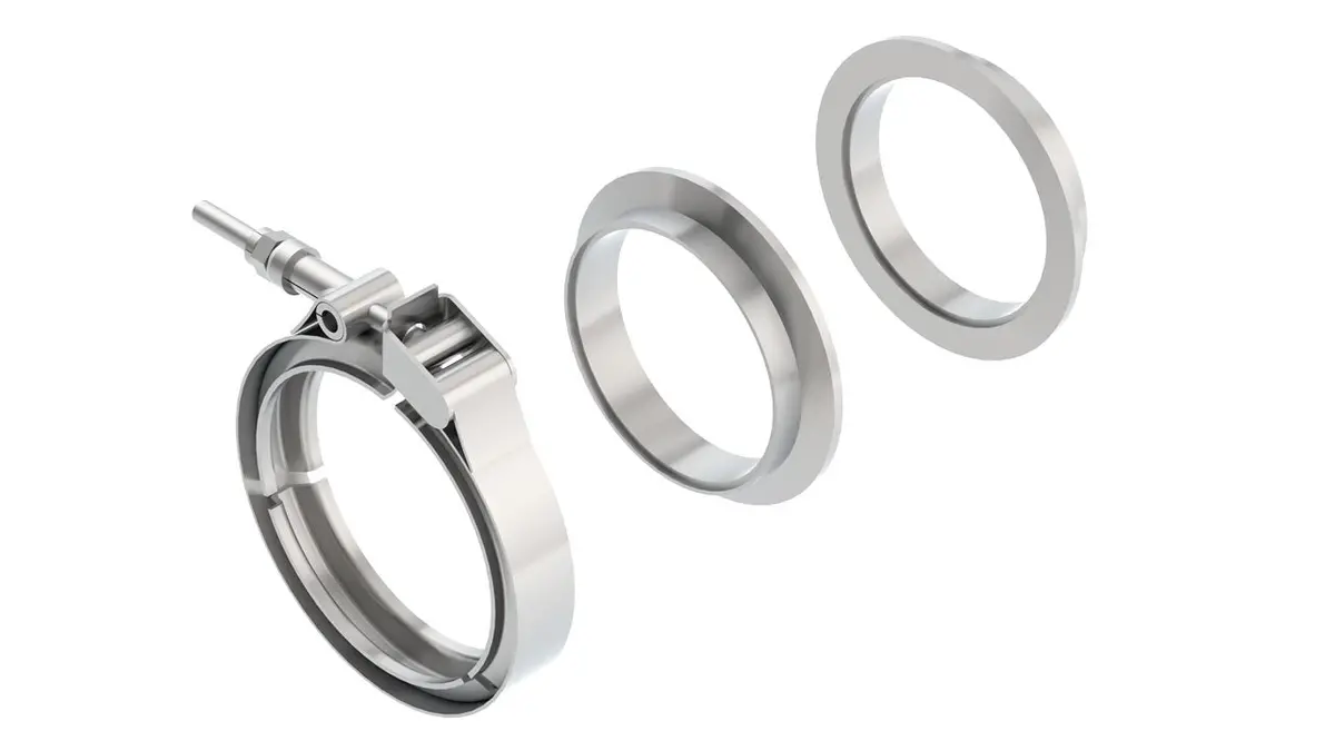 Borla Universal 3In Stainless Steel 3Pc V-Band Clamp 1