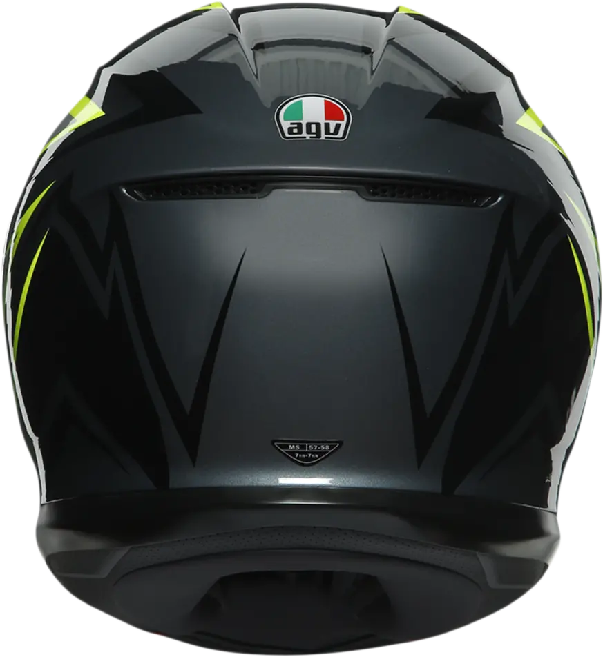 Agv K6 Motorcycle Helmet – Flash Design In Gray/Black/Lime, Size Xl (Model 216301O2My01110) 1